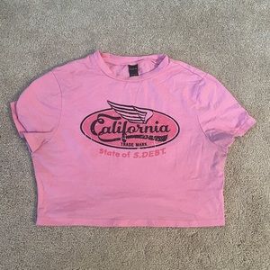 Pink SHEIN Croptop